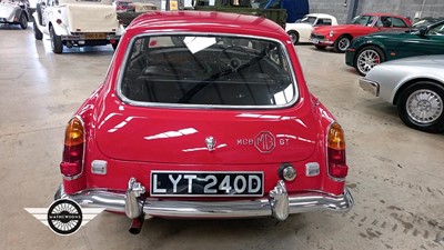 Lot 333 - 1966 MG B