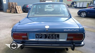 Lot 598 - 1972 BMW 2500