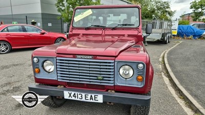 Lot 696 - 2000 LAND ROVER DEFENDER 90 COUNTY TD5