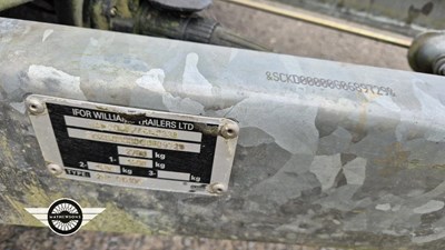 Lot 694 - 2015 IFOR WILLIAMS GD105 TRAILER