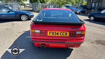 Lot 433 - 1988 PORSCHE 944 LUX