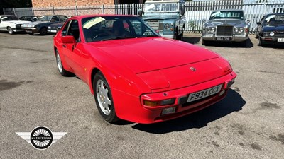 Lot 433 - 1988 PORSCHE 944 LUX