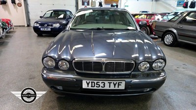 Lot 662 - 2003 JAGUAR XJ6 V6 SE AUTO