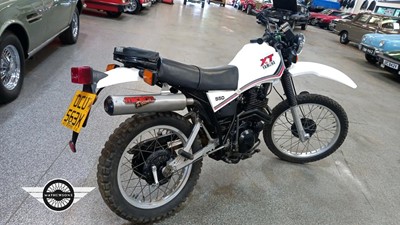 Lot 129 - 1982 YAMAHA XT 550