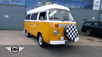 Lot 183 - 1978 VOLKSWAGEN MOTOR CARAVAN T2