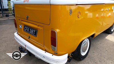 Lot 183 - 1978 VOLKSWAGEN MOTOR CARAVAN T2