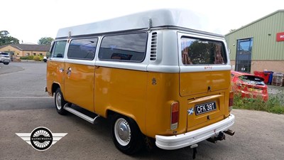 Lot 183 - 1978 VOLKSWAGEN MOTOR CARAVAN T2