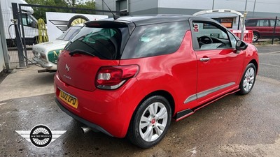 Lot 261 - 2012 CITROEN DS3 DSTYLE