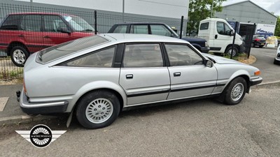 Lot 263 - 1985 ROVER 3500 V/ PLAS