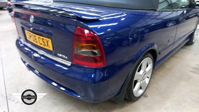 Lot 468 - 2006 VAUXHALL ASTRA BERTONE EXCLUSIVE