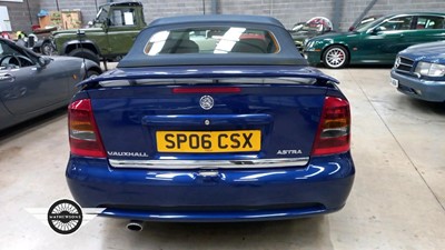 Lot 468 - 2006 VAUXHALL ASTRA BERTONE EXCLUSIVE