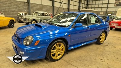 Lot 295 - 2002 SUBARU IMPREZA WRX-STI PRODRIVE STYLE