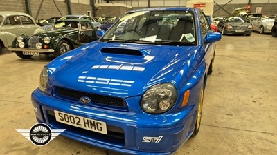 Lot 295 - 2002 SUBARU IMPREZA WRX-STI PRODRIVE STYLE