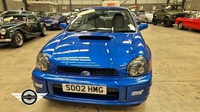 Lot 295 - 2002 SUBARU IMPREZA WRX-STI PRODRIVE STYLE