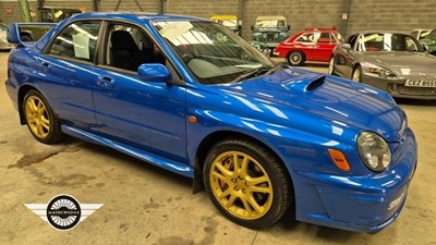 Lot 295 - 2002 SUBARU IMPREZA WRX-STI PRODRIVE STYLE