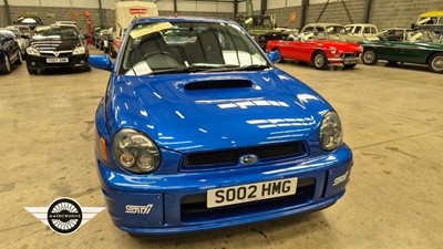 Lot 295 - 2002 SUBARU IMPREZA WRX-STI PRODRIVE STYLE