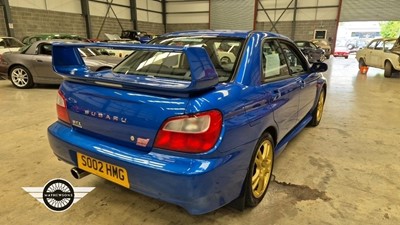 Lot 295 - 2002 SUBARU IMPREZA WRX-STI PRODRIVE STYLE