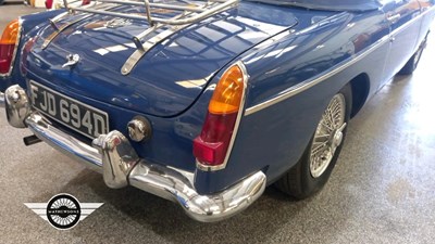 Lot 305 - 1966  MG B ROADSTER