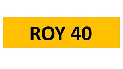 Lot 85-15 - REGISTRATION ON RETENTION - ROY 40