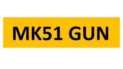 Lot 87-15 - REGISTRATION ON RETENTION - MK51 GUN