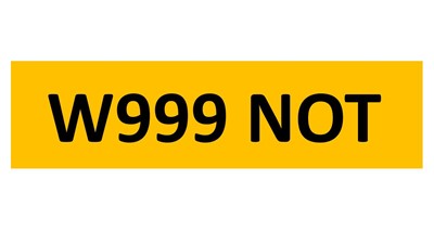 Lot 88-15 - REGISTRATION ON RETENTION - W999 NOT