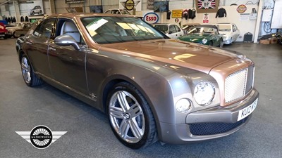 Lot 760 - 2012 BENTLEY MULSANNE V8 AUTO