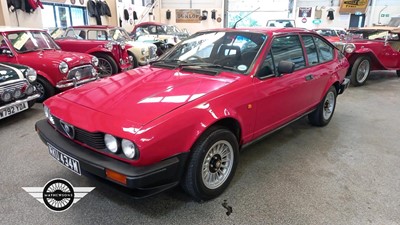 Lot 579 - 1980 ALFA ROMEO GT2000