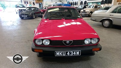 Lot 579 - 1980 ALFA ROMEO GT2000