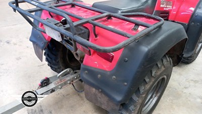 Lot 325 - SUZUKI 300 KING QUAD WITH TRAILER