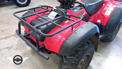 Lot 325 - SUZUKI 300 KING QUAD WITH TRAILER