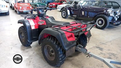 Lot 325 - SUZUKI 300 KING QUAD WITH TRAILER