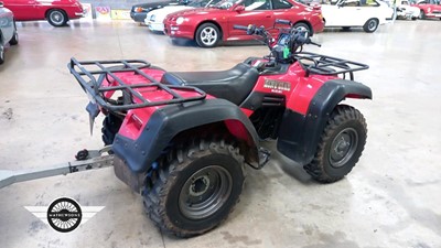 Lot 325 - SUZUKI 300 KING QUAD WITH TRAILER