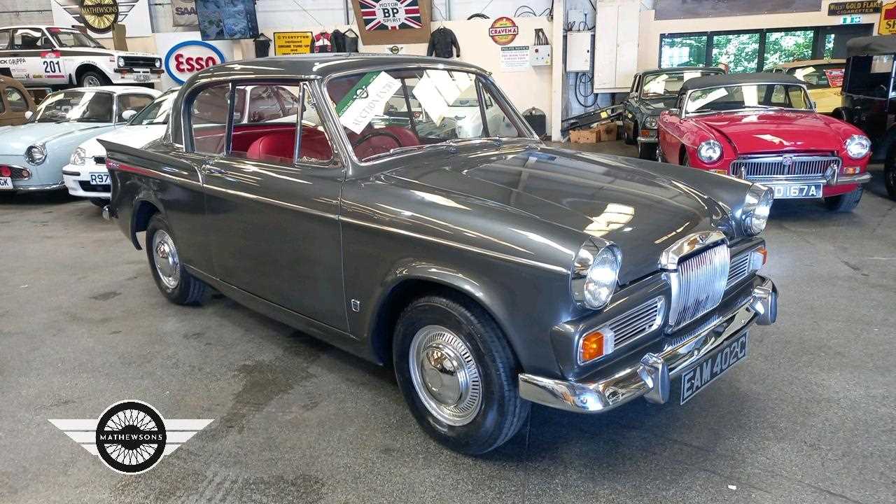 Lot 268 - 1965 SUNBEAM RAPIER