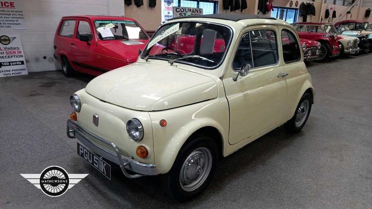 Lot 750 - 1972 FIAT 500L