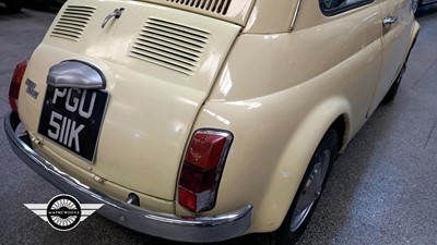 Lot 750 - 1972 FIAT 500L