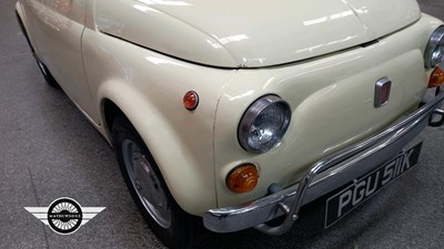 Lot 750 - 1972 FIAT 500L