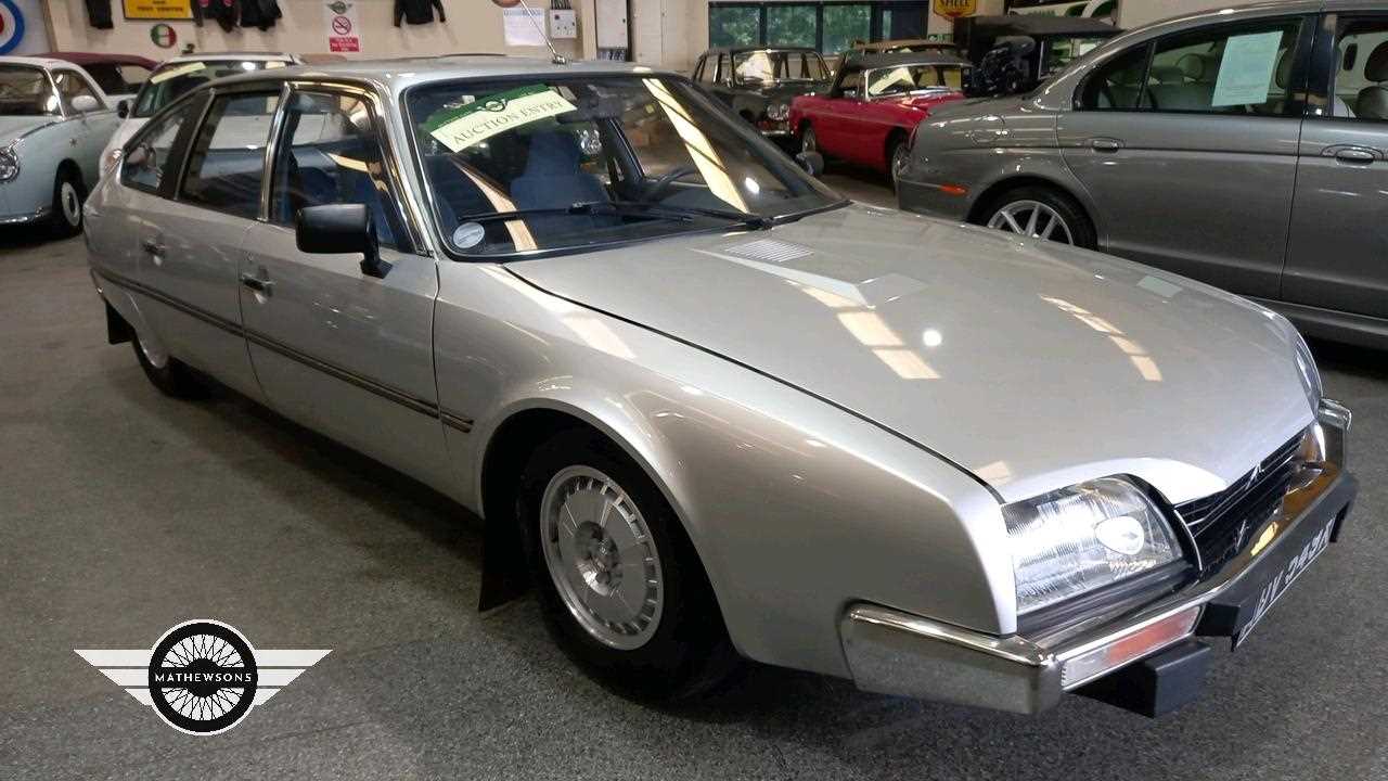 Lot 784 - 1981 CITROEN CX ATHENA