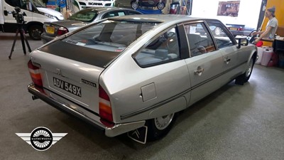 Lot 784 - 1981 CITROEN CX ATHENA