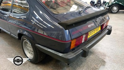 Lot 181 - 1986 FORD CAPRI INJECTION