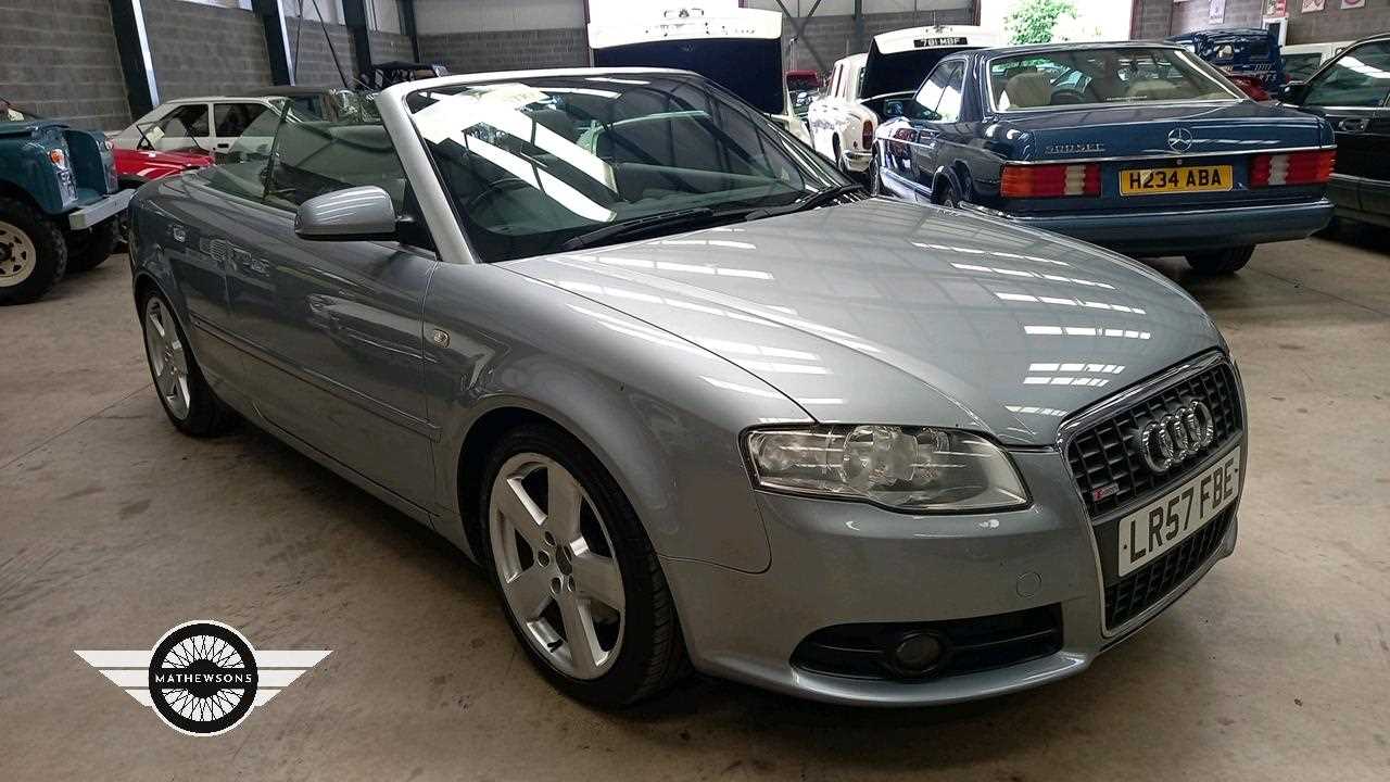 Lot 722 - 2007 AUDI A4 S LINE FSI AUTO