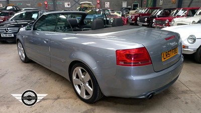 Lot 722 - 2007 AUDI A4 S LINE FSI AUTO