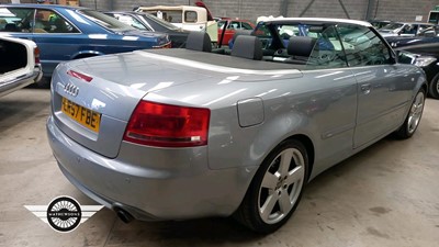 Lot 722 - 2007 AUDI A4 S LINE FSI AUTO