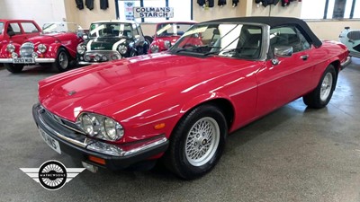 Lot 448 - 1989 JAGUAR XJ-S CONVERTIBLE AUTO