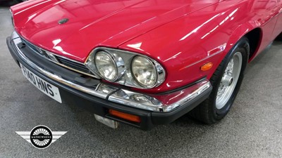 Lot 448 - 1989 JAGUAR XJ-S CONVERTIBLE AUTO