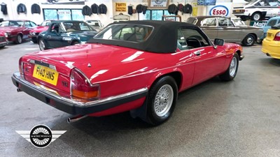 Lot 448 - 1989 JAGUAR XJ-S CONVERTIBLE AUTO