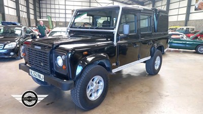 Lot 205 - 2002 LAND ROVER DEFENDER 110 TD5 BLACK