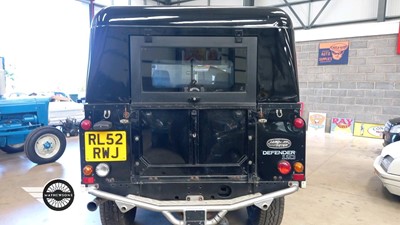 Lot 205 - 2002 LAND ROVER DEFENDER 110 TD5 BLACK