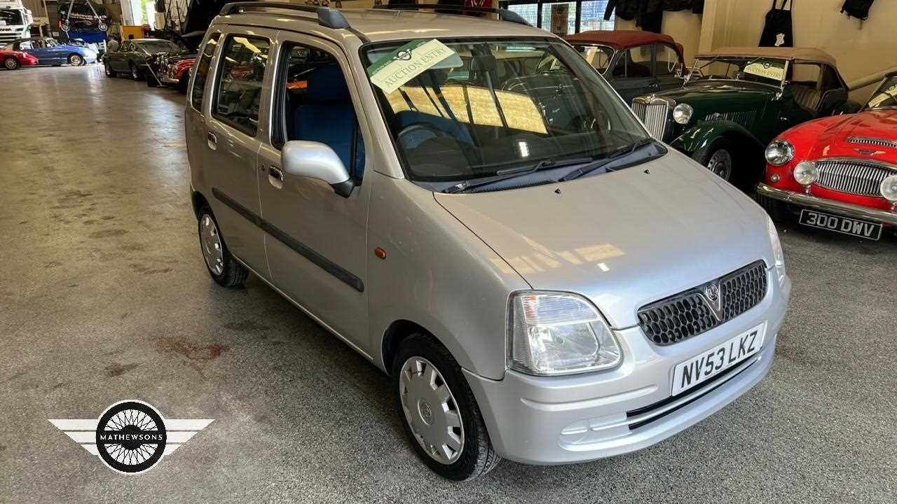 Lot 575 - 2003 VAUXHALL AGILA DESIGN 16V