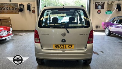 Lot 575 - 2003 VAUXHALL AGILA DESIGN 16V