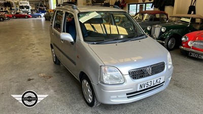 Lot 575 - 2003 VAUXHALL AGILA DESIGN 16V